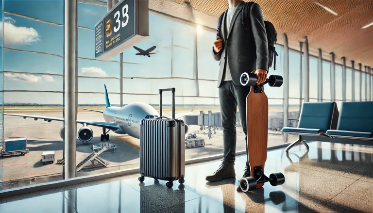 Can I Take My Electric Skateboard on a Plane?